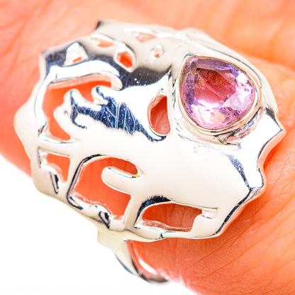 Amethyst Rings handcrafted by Ana Silver Co - RING129163_SIZE-6