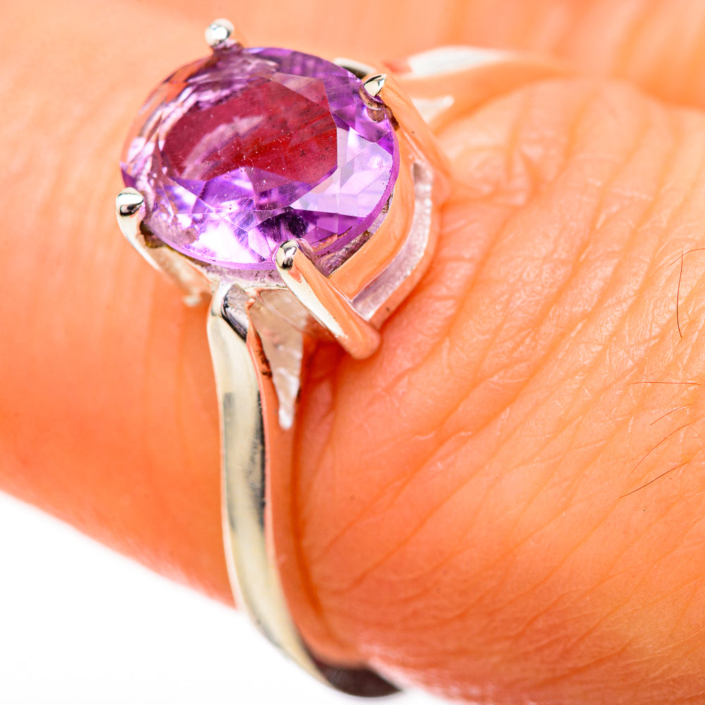 Amethyst Rings handcrafted by Ana Silver Co - RING129176_SIZE-8
