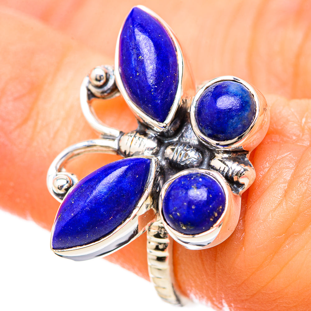 Lapis Lazuli Rings handcrafted by Ana Silver Co - RING129179
