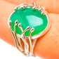 Green Onyx Rings handcrafted by Ana Silver Co - RING129181