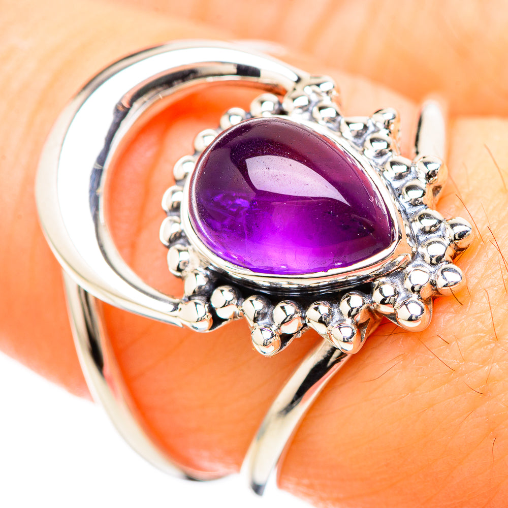 Amethyst Rings handcrafted by Ana Silver Co - RING129189