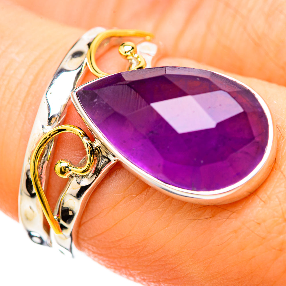 Amethyst Rings handcrafted by Ana Silver Co - RING129190