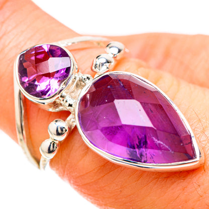 Amethyst Rings handcrafted by Ana Silver Co - RING129209
