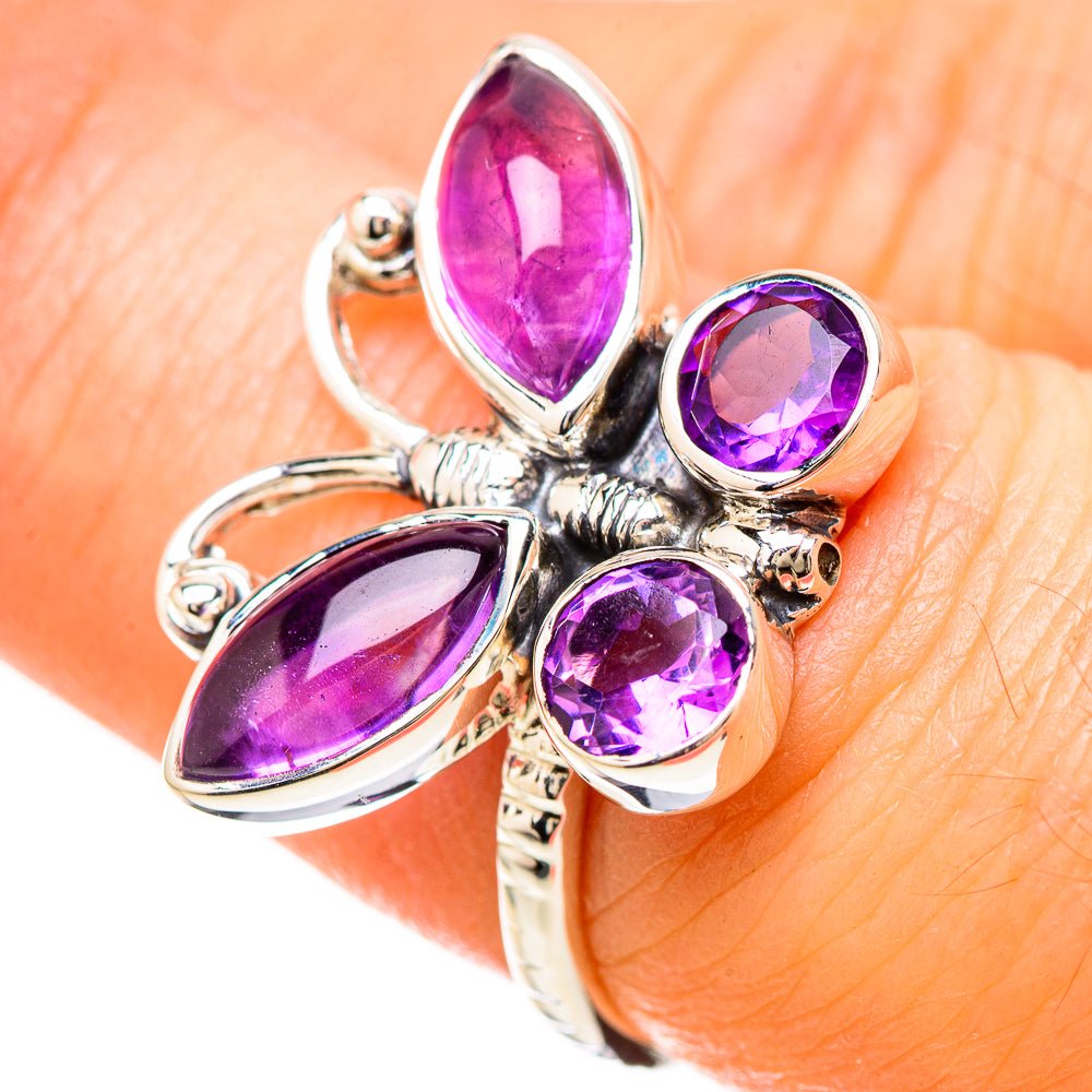 Amethyst Rings handcrafted by Ana Silver Co - RING129224