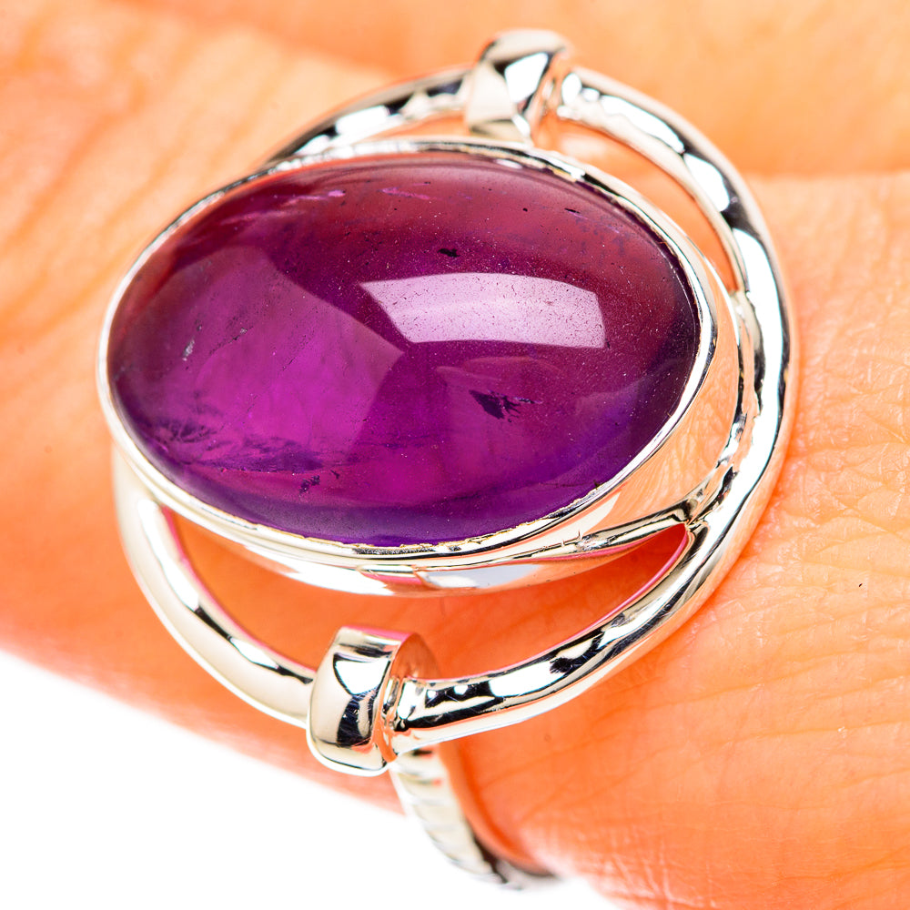 Amethyst Rings handcrafted by Ana Silver Co - RING129235