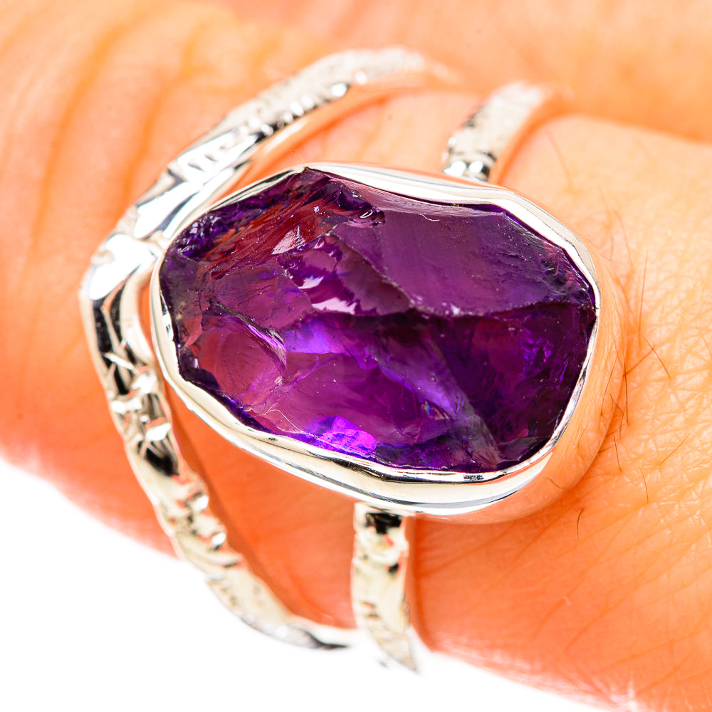 Amethyst Rings handcrafted by Ana Silver Co - RING129264