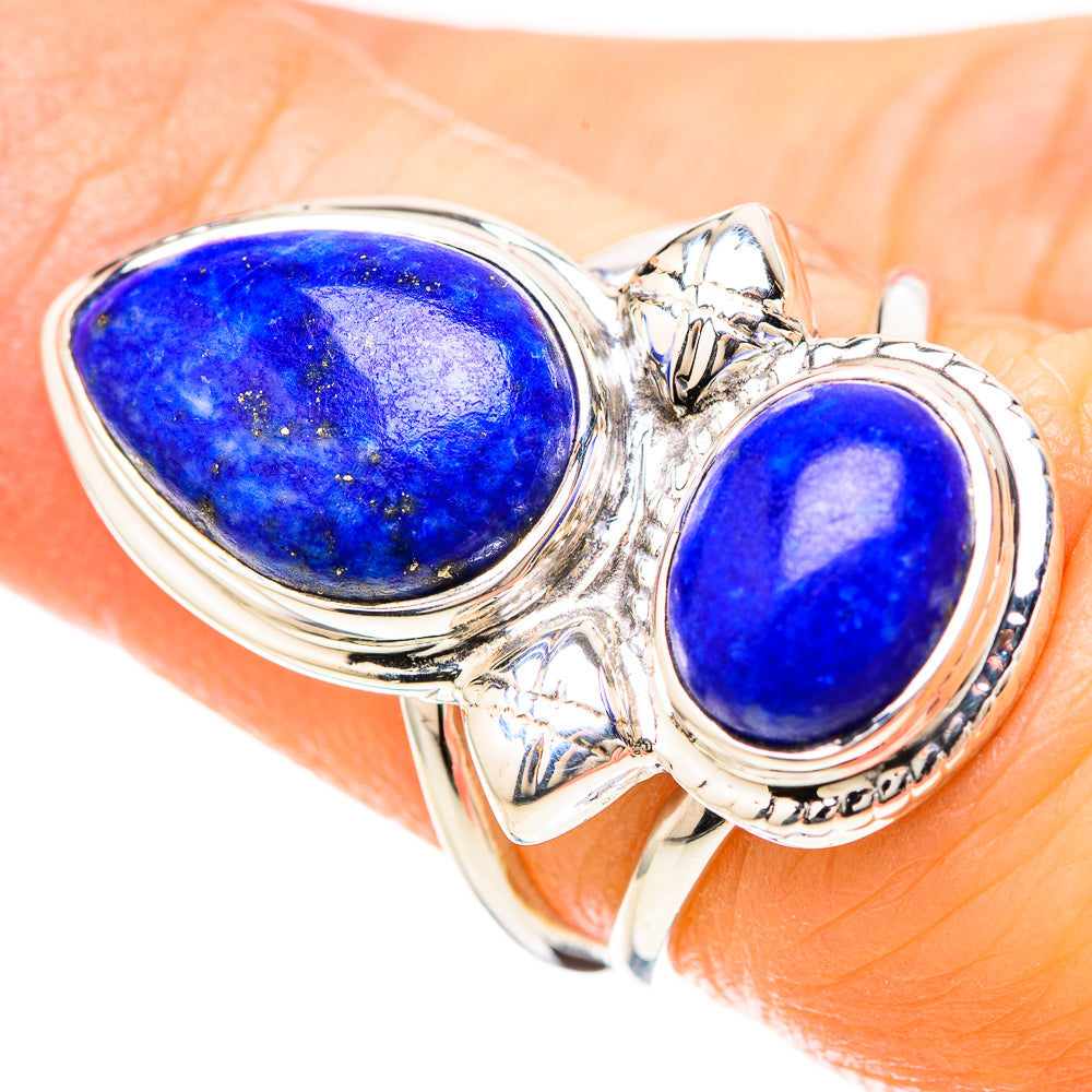 Lapis Lazuli Rings handcrafted by Ana Silver Co - RING129270