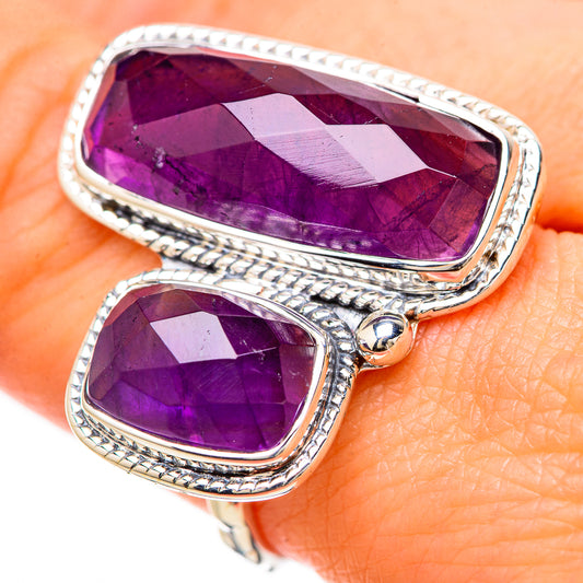 Amethyst Rings handcrafted by Ana Silver Co - RING129281