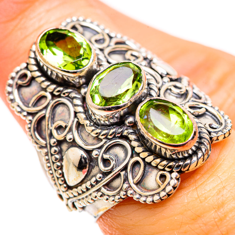 Peridot Rings handcrafted by Ana Silver Co - RING129315