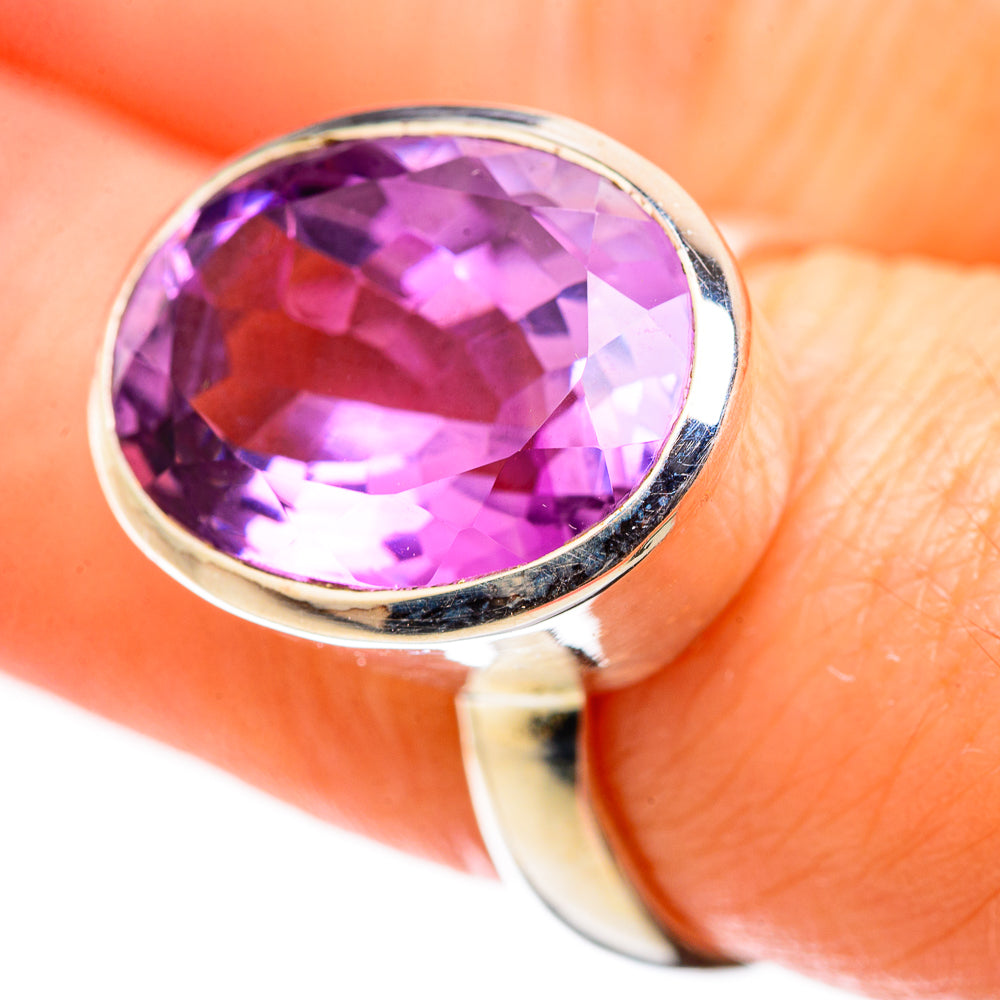Amethyst Rings handcrafted by Ana Silver Co - RING129325
