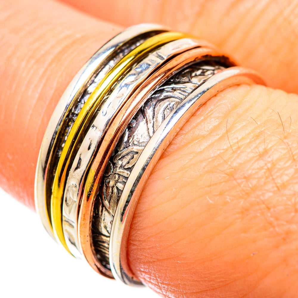 Meditation Spinner Rings handcrafted by Ana Silver Co - RING129326