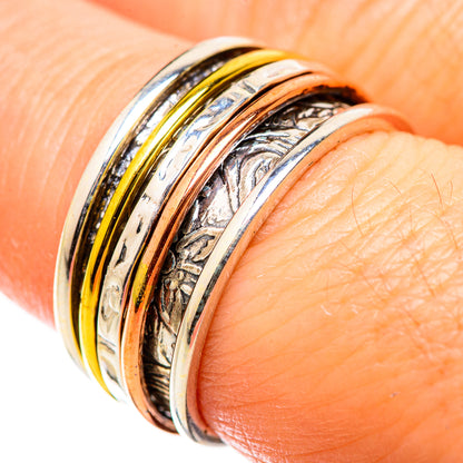 Meditation Spinner Rings handcrafted by Ana Silver Co - RING129326
