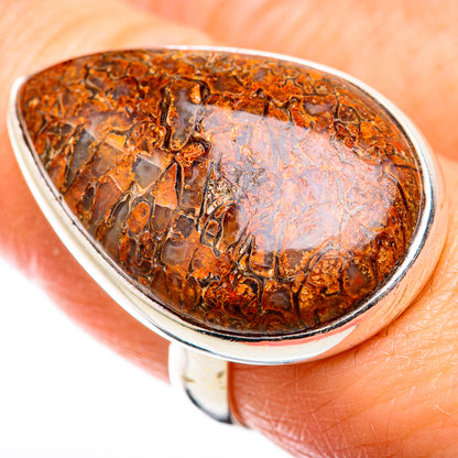 Dinosaur Bone Rings handcrafted by Ana Silver Co - RING129350