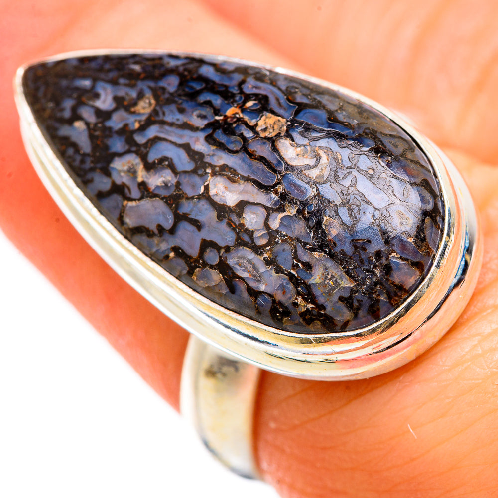 Dinosaur Bone Rings handcrafted by Ana Silver Co - RING129374