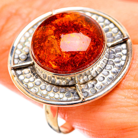 Sunstone Rings handcrafted by Ana Silver Co - RING129458