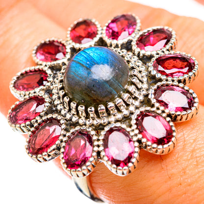 Labradorite Rings handcrafted by Ana Silver Co - RING129468
