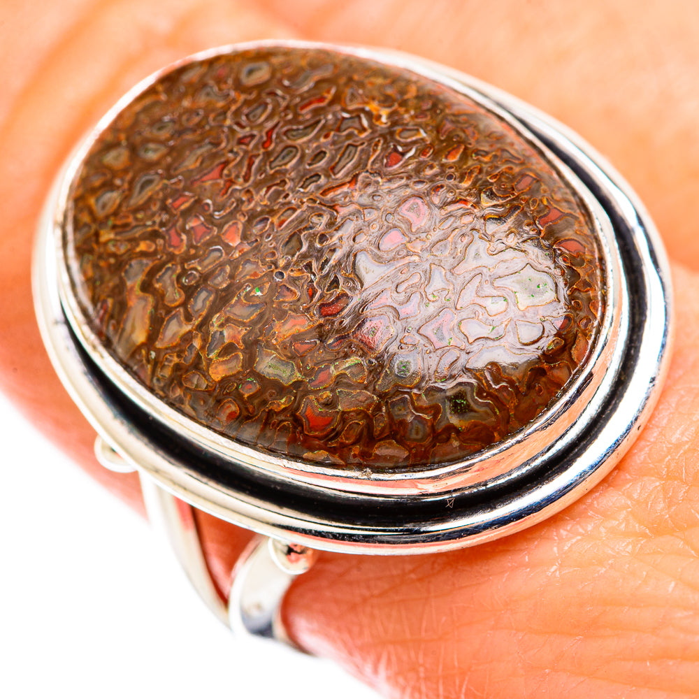 Dinosaur Bone Rings handcrafted by Ana Silver Co - RING129493