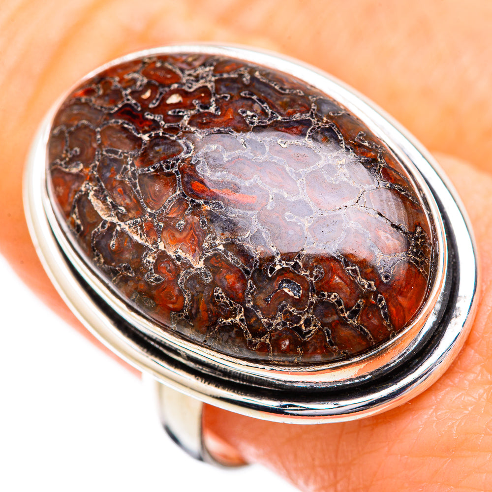 Dinosaur Bone Rings handcrafted by Ana Silver Co - RING129516