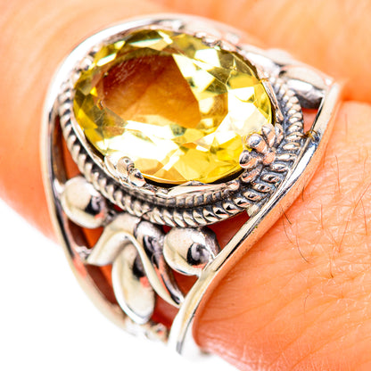 Citrine Rings handcrafted by Ana Silver Co - RING129535