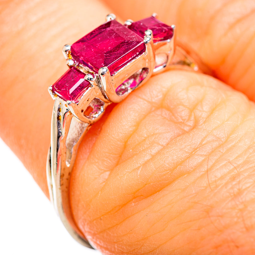 Red Sillimanite Rings handcrafted by Ana Silver Co - RING129547