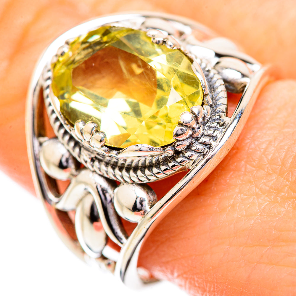 Citrine Rings handcrafted by Ana Silver Co - RING129559