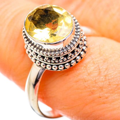 Citrine Rings handcrafted by Ana Silver Co - RING129567