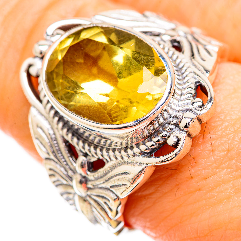 Citrine Rings handcrafted by Ana Silver Co - RING129584