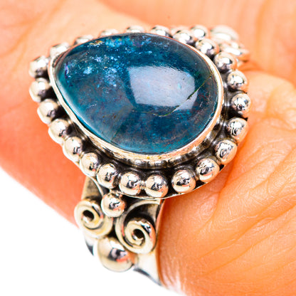 Blue Fluorite Rings handcrafted by Ana Silver Co - RING129585