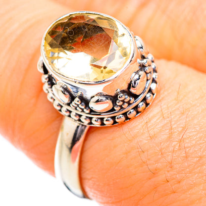 Citrine Rings handcrafted by Ana Silver Co - RING129592