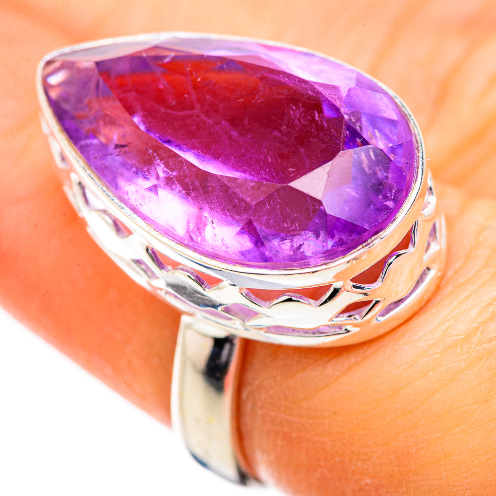 Amethyst Rings handcrafted by Ana Silver Co - RING129596