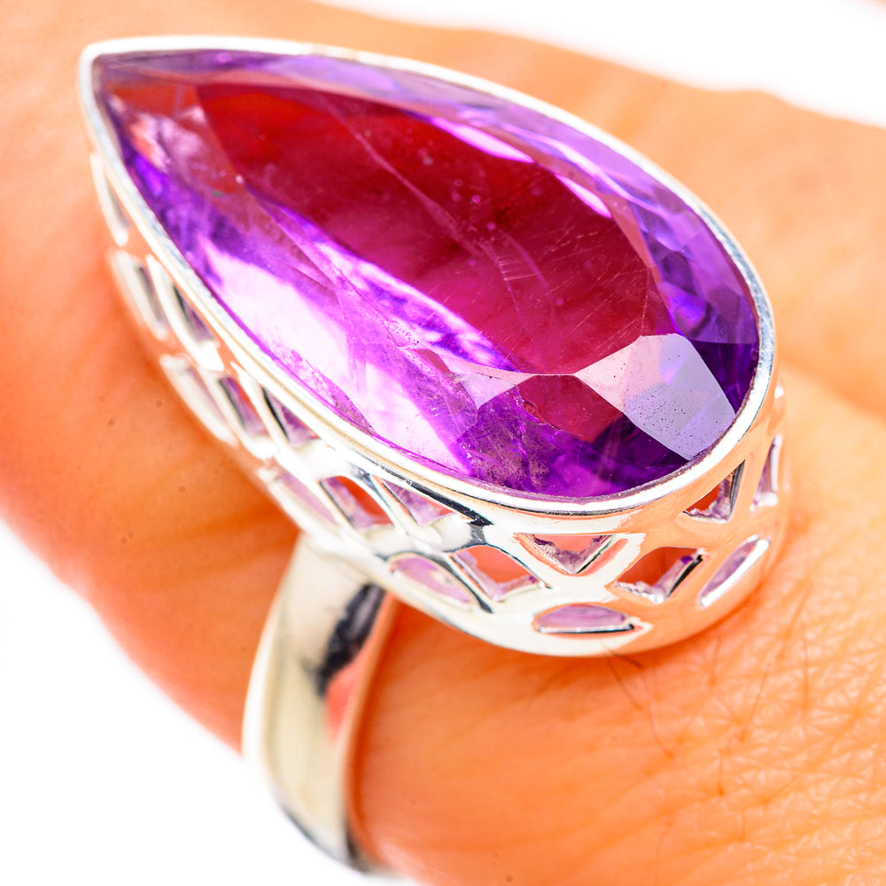 Amethyst Rings handcrafted by Ana Silver Co - RING129619