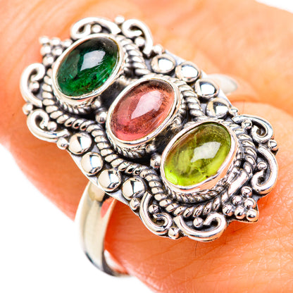 Tourmaline Rings handcrafted by Ana Silver Co - RING129652