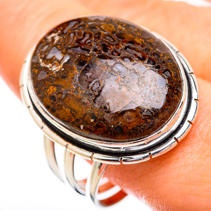 Dinosaur Bone Rings handcrafted by Ana Silver Co - RING129662