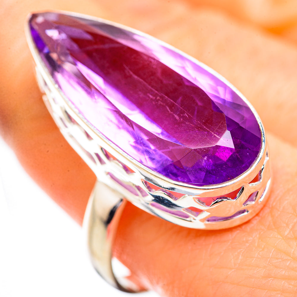 Amethyst Rings handcrafted by Ana Silver Co - RING129672