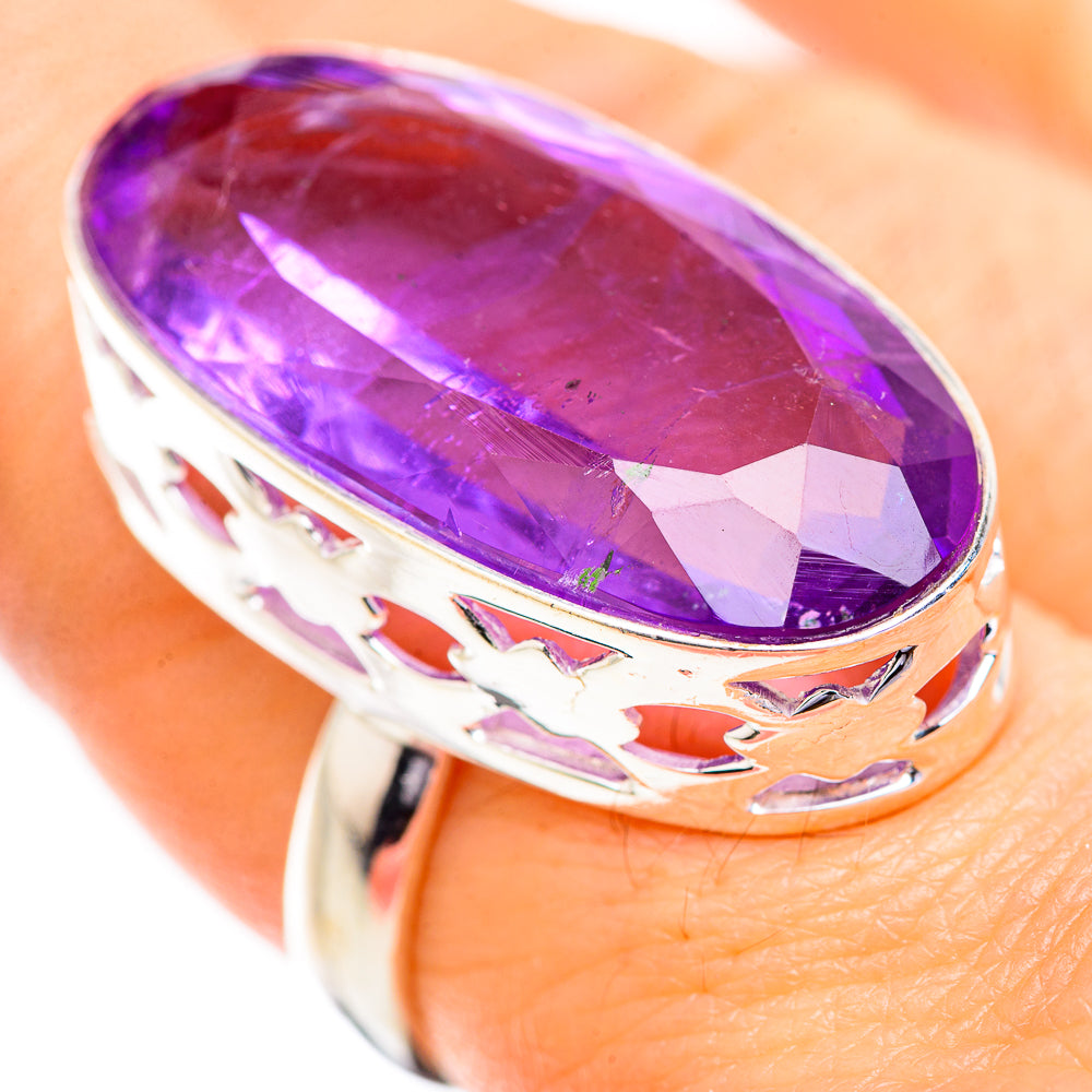 Amethyst Rings handcrafted by Ana Silver Co - RING129673