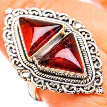 Baltic Amber Rings handcrafted by Ana Silver Co - RING129689