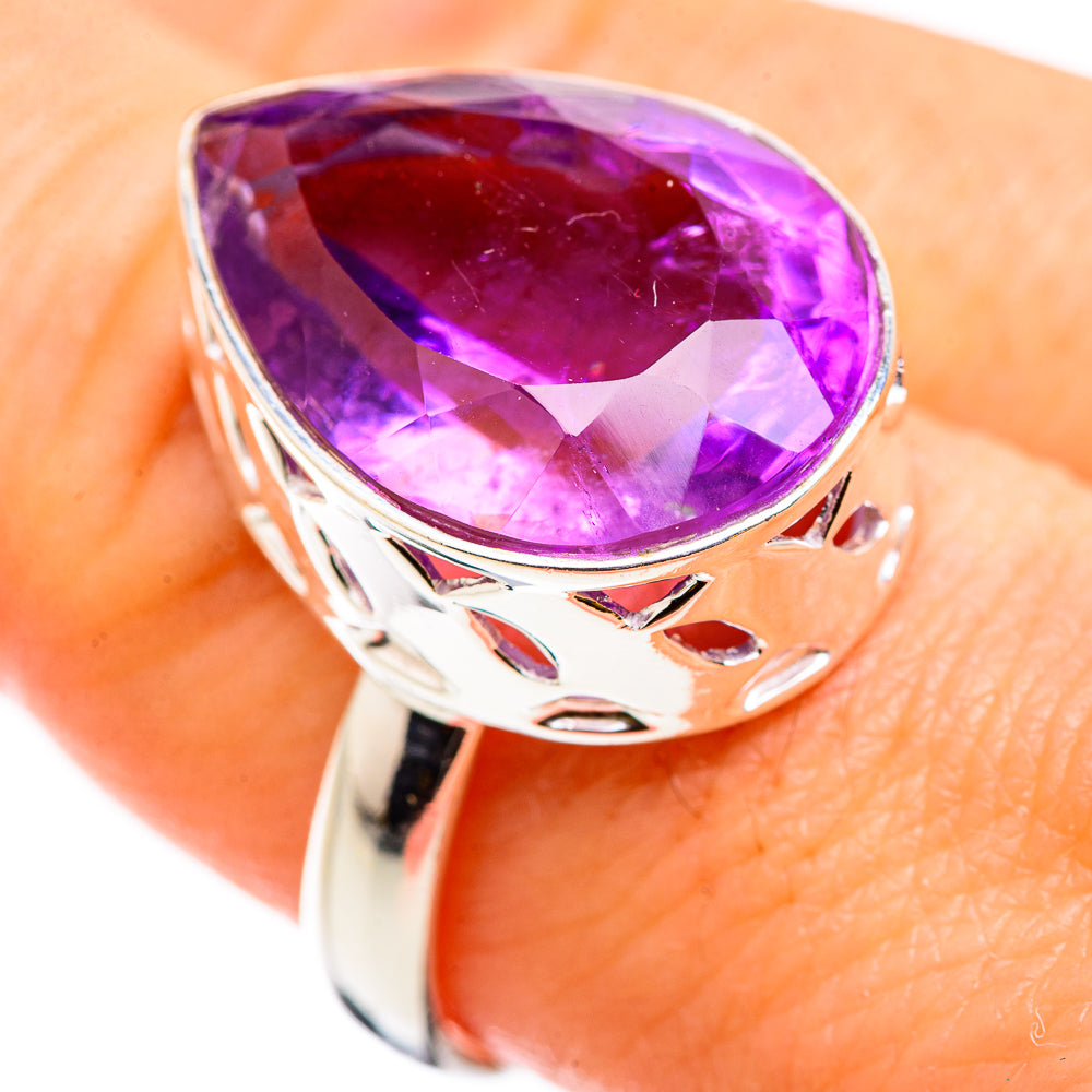 Amethyst Rings handcrafted by Ana Silver Co - RING129723