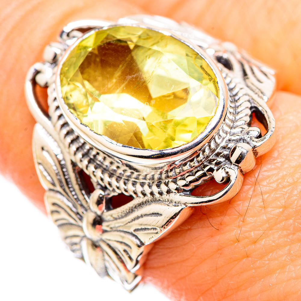Citrine Rings handcrafted by Ana Silver Co - RING129733