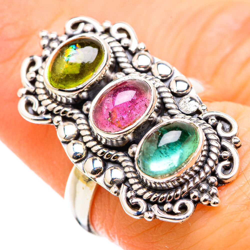 Tourmaline Rings handcrafted by Ana Silver Co - RING129749