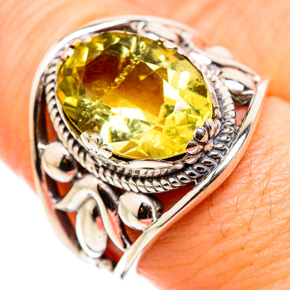 Citrine Rings handcrafted by Ana Silver Co - RING129757