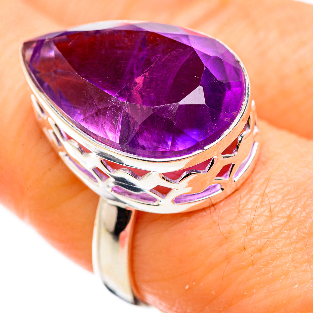 Amethyst Rings handcrafted by Ana Silver Co - RING129769