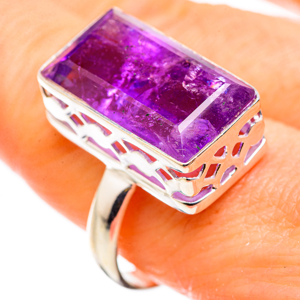 Amethyst Rings handcrafted by Ana Silver Co - RING129770