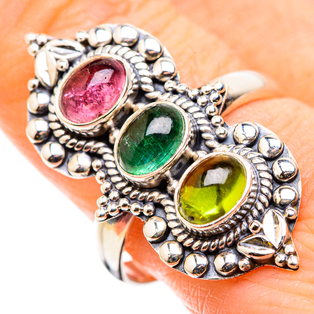Tourmaline Rings handcrafted by Ana Silver Co - RING129820