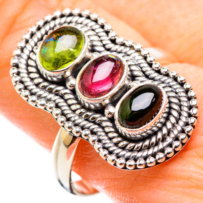Tourmaline Rings handcrafted by Ana Silver Co - RING129823