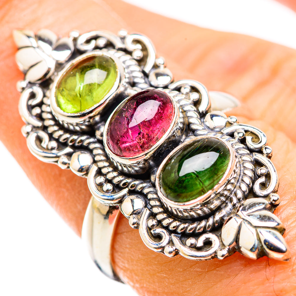 Tourmaline Rings handcrafted by Ana Silver Co - RING129843
