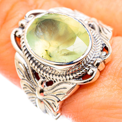 Prehnite Rings handcrafted by Ana Silver Co - RING129855