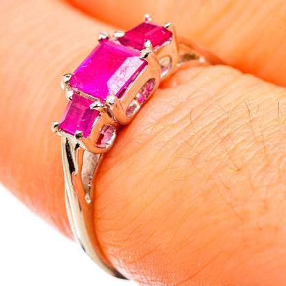Ruby Rings handcrafted by Ana Silver Co - RING129859