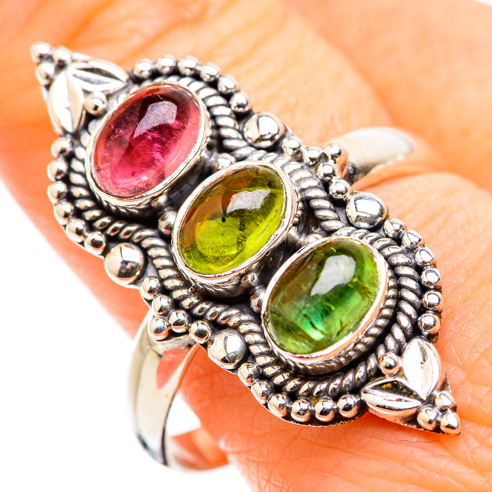 Tourmaline Rings handcrafted by Ana Silver Co - RING129864
