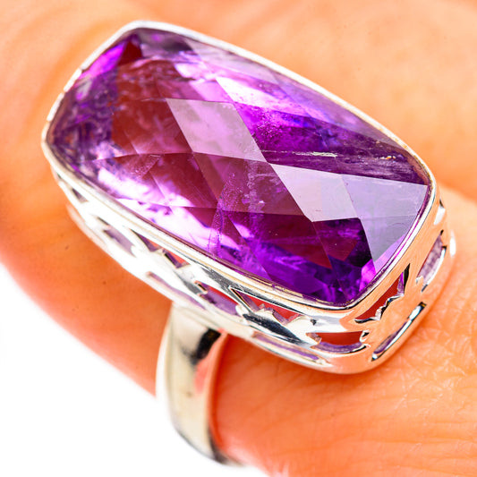 Amethyst Rings handcrafted by Ana Silver Co - RING129887