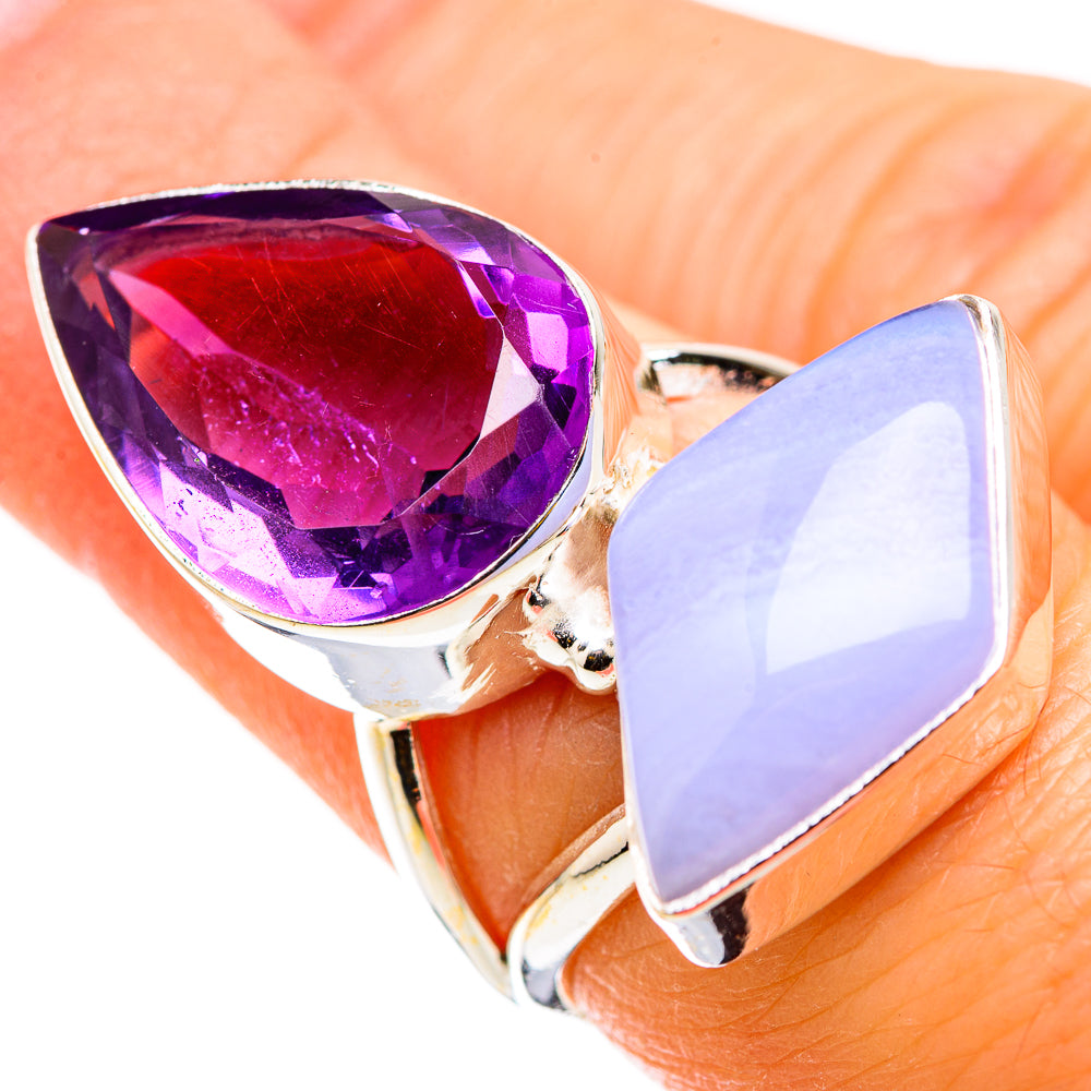 Amethyst Rings handcrafted by Ana Silver Co - RING129910